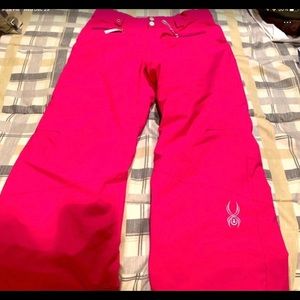 Spyder snow pants like new Girls sz 16 XL women’s xs petite